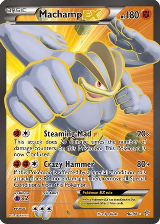 Machamp EX (90 Full Art) (90) [XY - Ancient Origins] Holofoil - Deck Out Gaming