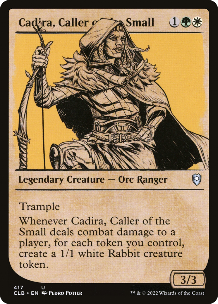 Cadira, Caller of the Small (Showcase) (417) [Commander Legends: Battle for Baldur's Gate] - Deck Out Gaming