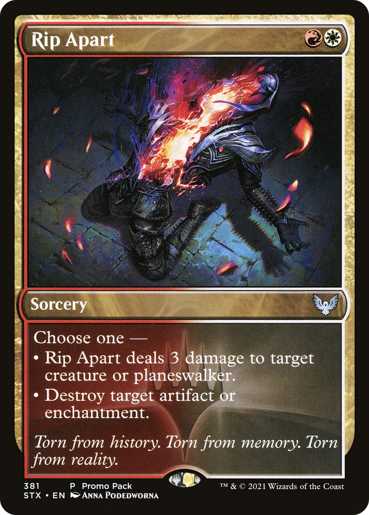 Rip Apart (381) [Promo Pack: Strixhaven] - Deck Out Gaming