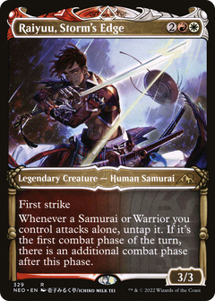 Raiyuu, Storm's Edge (Showcase) (329) [Kamigawa: Neon Dynasty] foil - Deck Out Gaming