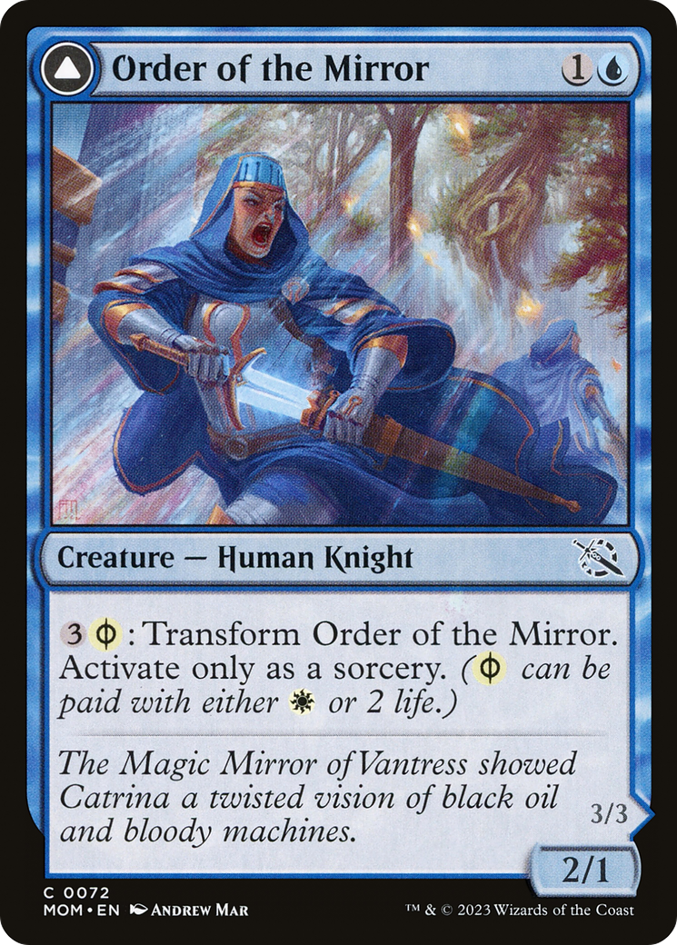 Order of the Mirror (72) [March of the Machine] foil - Deck Out Gaming