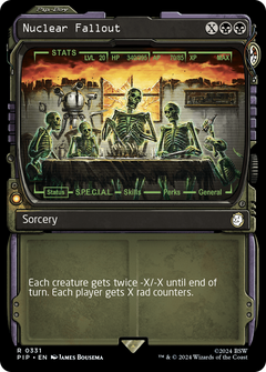 Nuclear Fallout (Showcase) (331) [Fallout] - Deck Out Gaming