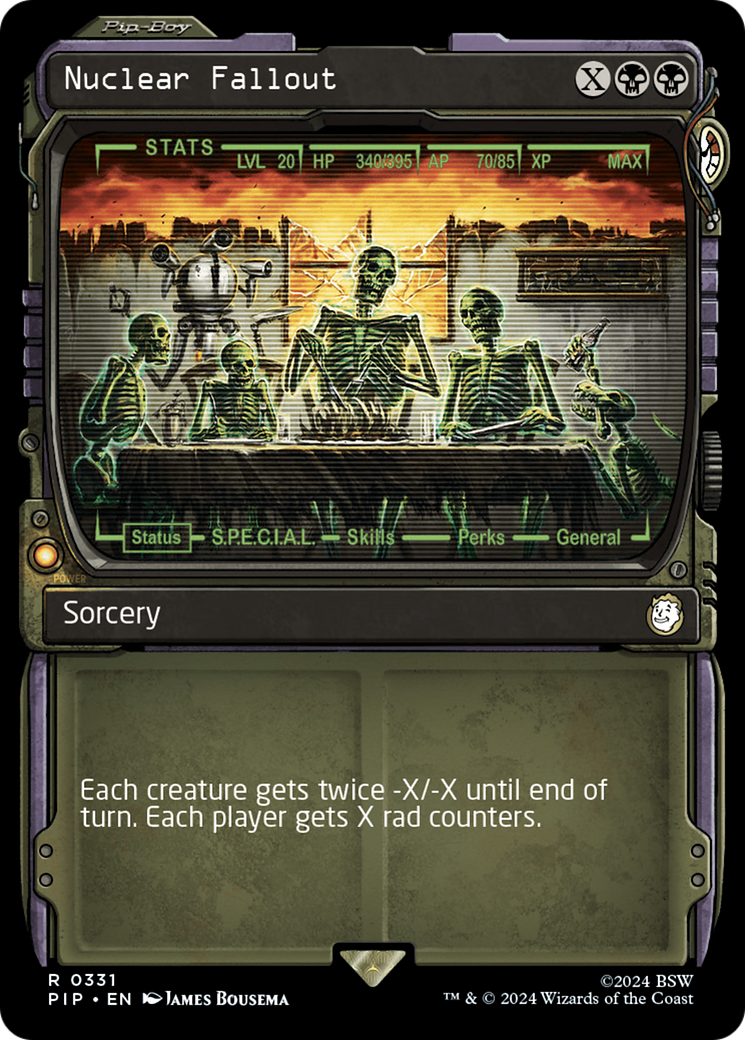 Nuclear Fallout (Showcase) (331) [Fallout] - Deck Out Gaming