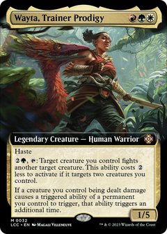 Wayta, Trainer Prodigy (Extended Art) (32) [The Lost Caverns of Ixalan Commander] foil - Deck Out Gaming