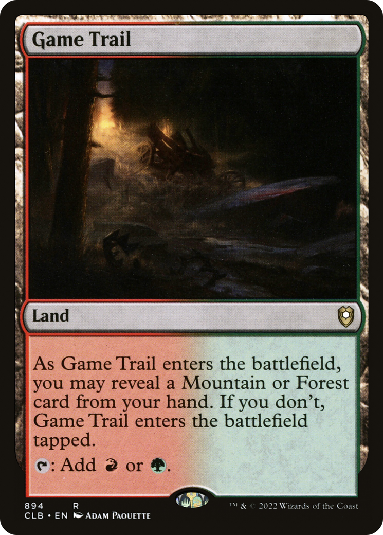 Game Trail (894) [Commander Legends: Battle for Baldur's Gate] - Deck Out Gaming