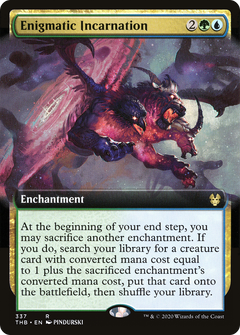 Enigmatic Incarnation (Extended Art) (337) [Theros Beyond Death] - Deck Out Gaming