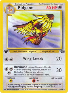 Pidgeot (24) (24) [Jungle] 1st Edition - Deck Out Gaming