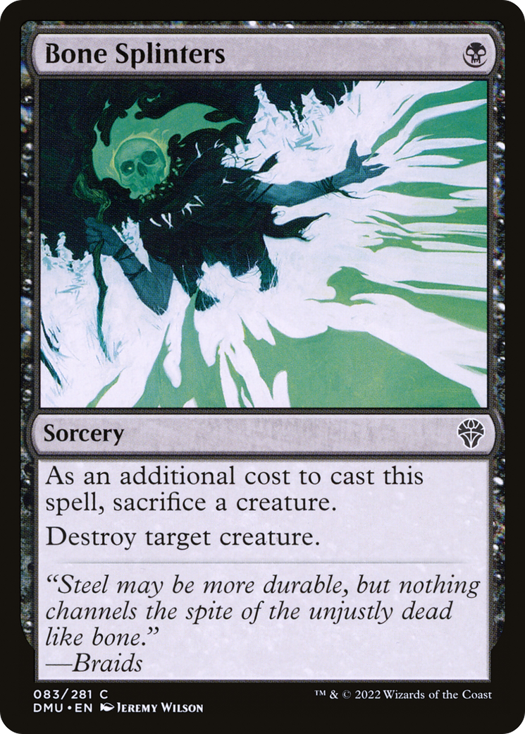 Bone Splinters (83) [Dominaria United] - Deck Out Gaming