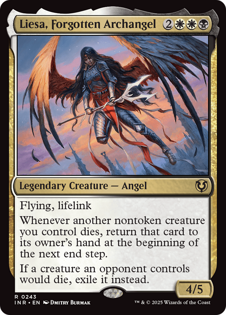 Liesa, Forgotten Archangel (243) [Innistrad Remastered] - Deck Out Gaming