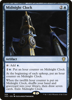 Midnight Clock (108) [Commander: Innistrad: Crimson Vow] - Deck Out Gaming