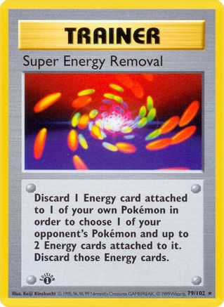 Super Energy Removal (79) [Base Set (Shadowless)] Unlimited - Deck Out Gaming
