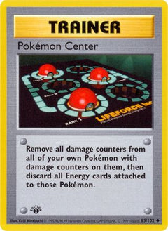 Pokemon Center (85) [Base Set (Shadowless)] Unlimited - Deck Out Gaming