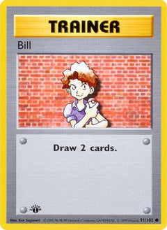 Bill (91) [Base Set (Shadowless)] Unlimited - Deck Out Gaming