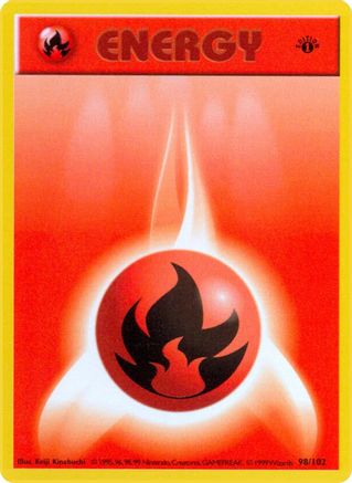 Fire Energy (98) [Base Set (Shadowless)] 1st Edition - Deck Out Gaming