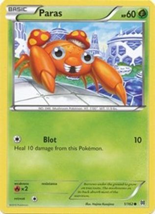 Paras (1) [XY - BREAKthrough] Reverse Holofoil - Deck Out Gaming