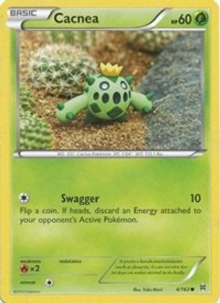 Cacnea (4) [XY - BREAKthrough] Reverse Holofoil - Deck Out Gaming