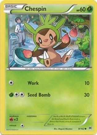 Chespin [BREAKthrough] Reverse Holofoil - Deck Out Gaming