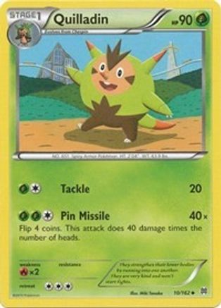 Quilladin (10) [XY - BREAKthrough] Reverse Holofoil - Deck Out Gaming