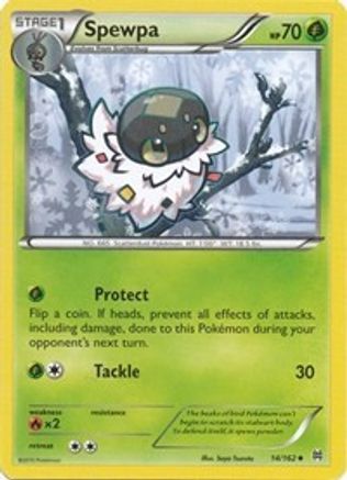 Spewpa (14) [XY - BREAKthrough] Reverse Holofoil - Deck Out Gaming
