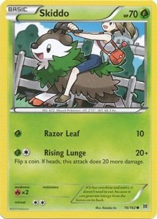 Skiddo (16) [XY - BREAKthrough] Reverse Holofoil - Deck Out Gaming