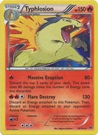 Typhlosion (20) [XY - BREAKthrough] Reverse Holofoil - Deck Out Gaming