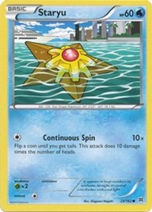 Staryu (29) [XY - BREAKthrough] Reverse Holofoil - Deck Out Gaming