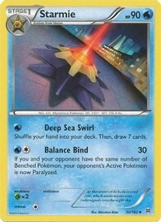 Starmie (30) [XY - BREAKthrough] Reverse Holofoil - Deck Out Gaming