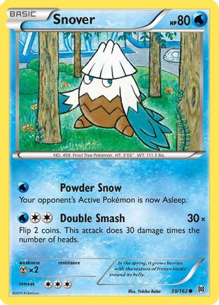 Snover (39) [XY - BREAKthrough] Reverse Holofoil - Deck Out Gaming