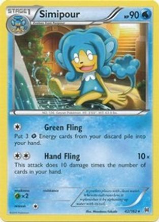 Simipour (42) [XY - BREAKthrough] Reverse Holofoil - Deck Out Gaming
