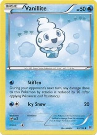 Vanillite (43) [XY - BREAKthrough] Reverse Holofoil - Deck Out Gaming