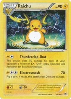Raichu (49) [XY - BREAKthrough] Reverse Holofoil - Deck Out Gaming