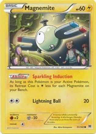 Magnemite (51) (51) [XY - BREAKthrough] Reverse Holofoil - Deck Out Gaming
