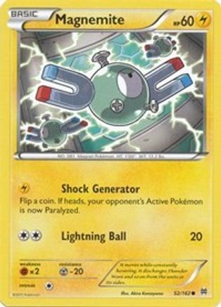 Magnemite (52) (52) [XY - BREAKthrough] Reverse Holofoil - Deck Out Gaming