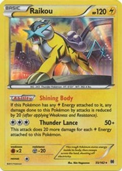 Raikou (55) [XY - BREAKthrough] Reverse Holofoil - Deck Out Gaming