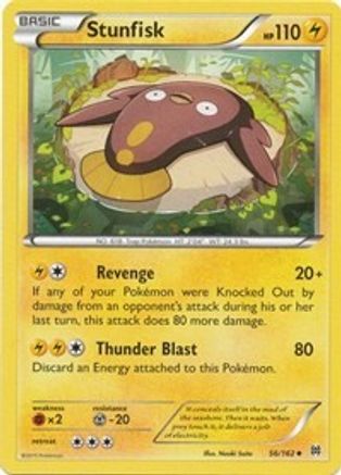 Stunfisk (56) [XY - BREAKthrough] Reverse Holofoil - Deck Out Gaming