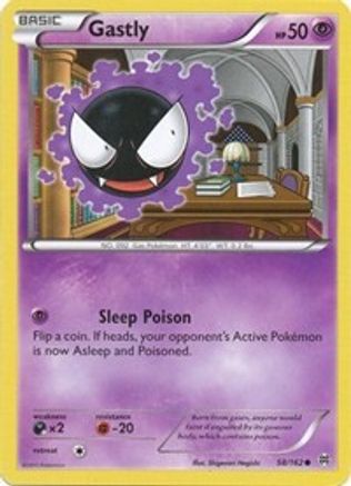 Gastly (58) [XY - BREAKthrough] - Deck Out Gaming