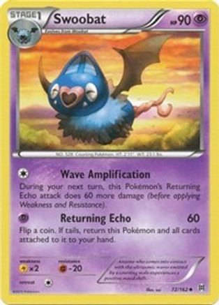 Swoobat (72) [XY - BREAKthrough] Reverse Holofoil - Deck Out Gaming