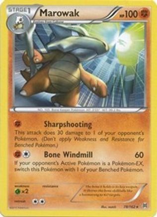 Marowak (78) [XY - BREAKthrough] Reverse Holofoil - Deck Out Gaming