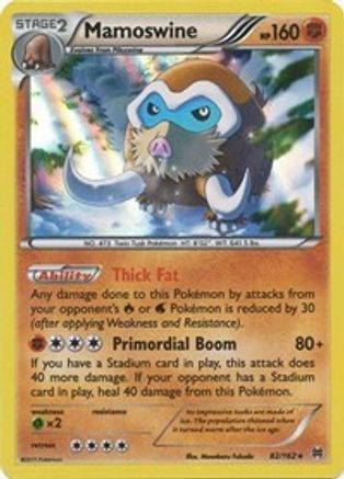 Mamoswine (82) [XY - BREAKthrough] Reverse Holofoil - Deck Out Gaming