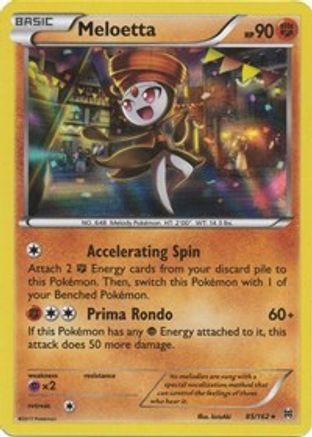 Meloetta (85) [XY - BREAKthrough] Reverse Holofoil - Deck Out Gaming