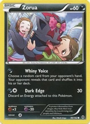 Zorua (90) (90) [XY - BREAKthrough] Reverse Holofoil - Deck Out Gaming