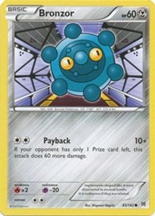 Bronzor (95) [XY - BREAKthrough] Reverse Holofoil - Deck Out Gaming