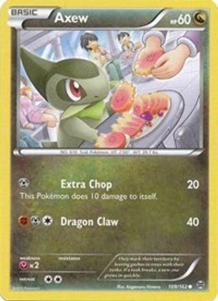 Axew (109) (109) [XY - BREAKthrough] Reverse Holofoil - Deck Out Gaming