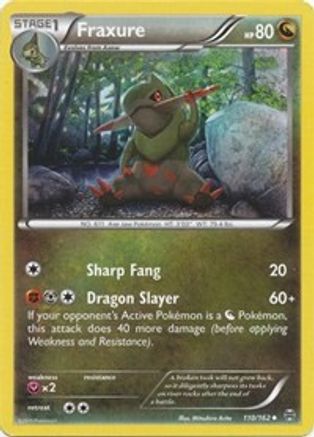 Fraxure (110) [XY - BREAKthrough] Reverse Holofoil - Deck Out Gaming