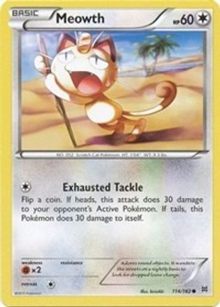 Meowth (114) [XY - BREAKthrough] - Deck Out Gaming