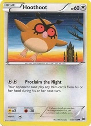 Hoothoot (119) [XY - BREAKthrough] - Deck Out Gaming