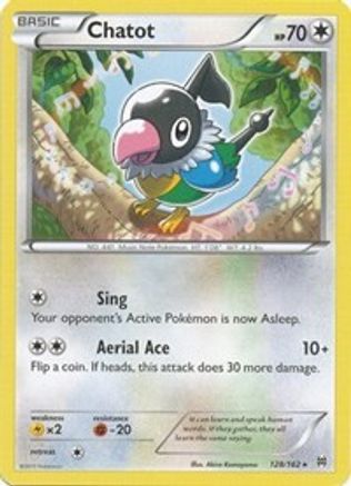 Chatot (128) [XY - BREAKthrough] Reverse Holofoil - Deck Out Gaming