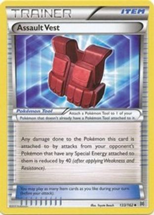 Assault Vest (133) [XY - BREAKthrough] Reverse Holofoil - Deck Out Gaming