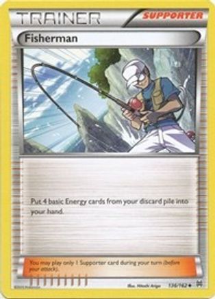 Fisherman (136) [XY - BREAKthrough] Reverse Holofoil - Deck Out Gaming