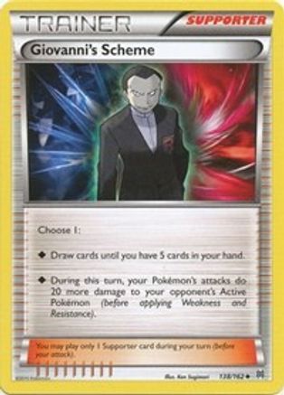Giovanni's Scheme (138) [XY - BREAKthrough] - Deck Out Gaming